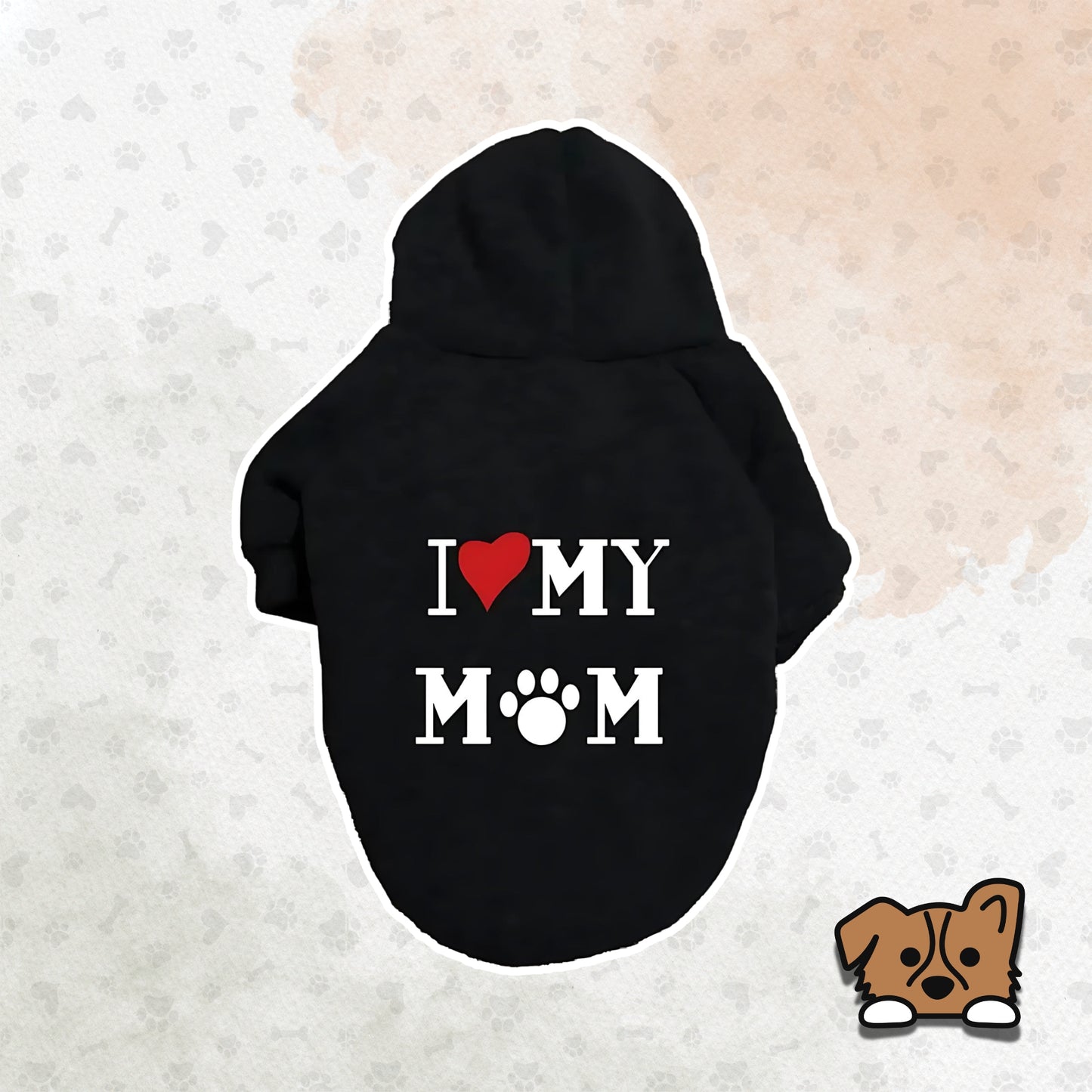 Chic Canine Couture "I Love My Mom"