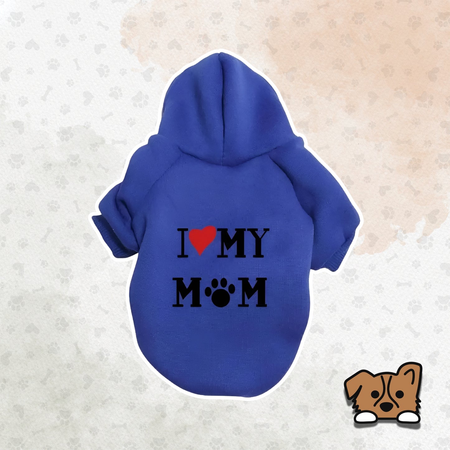 Chic Canine Couture "I Love My Mom"