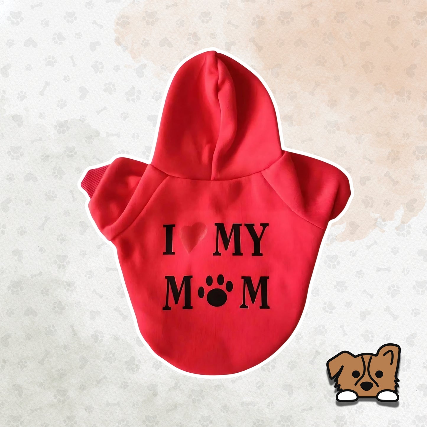 Chic Canine Couture "I Love My Mom"
