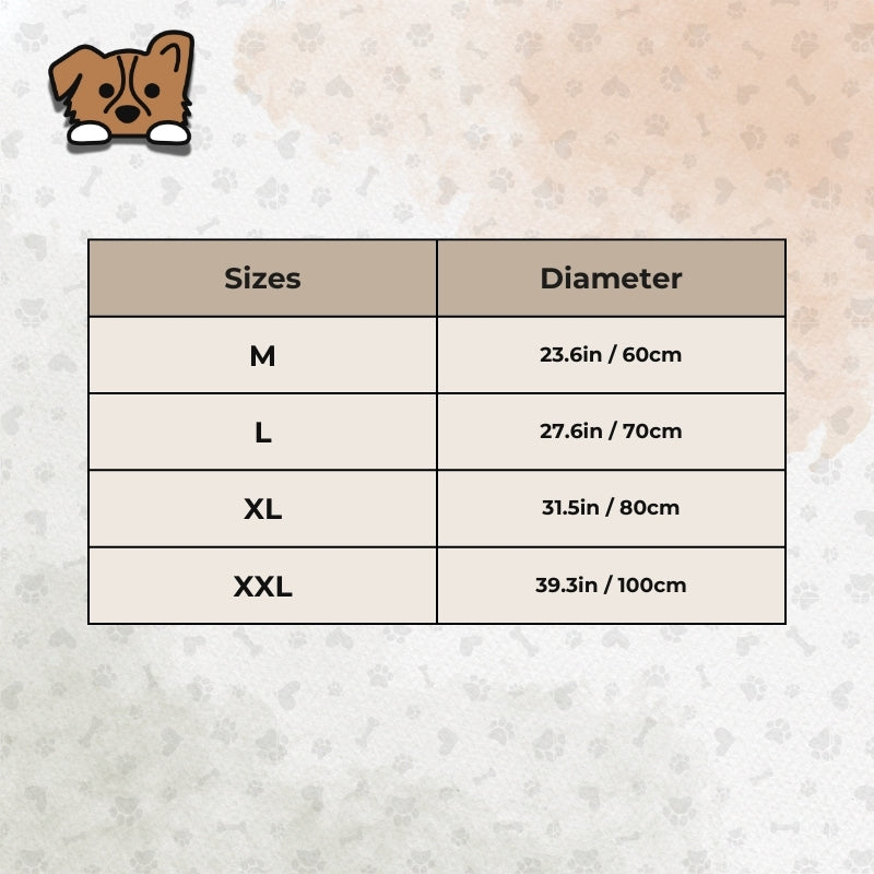 Plush Donut Calming Pet Bed