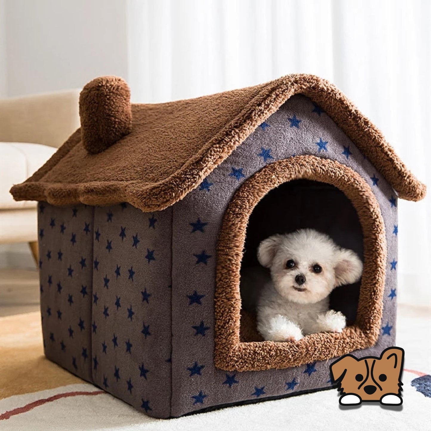 Foldable Deep Sleep Pet House