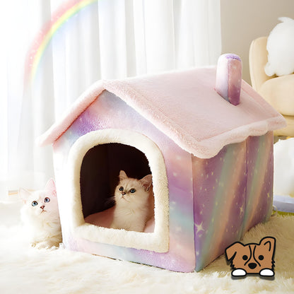 Foldable Deep Sleep Pet House