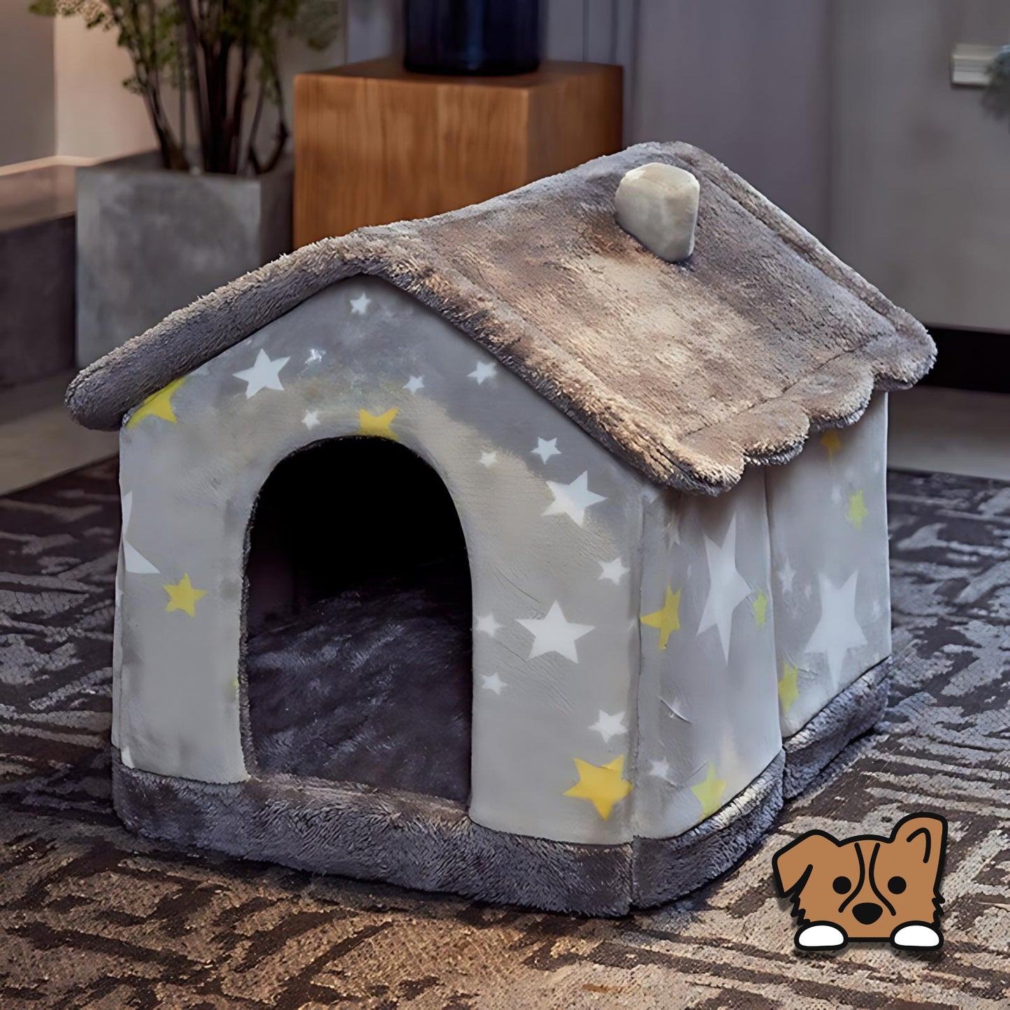 Foldable Winter Warm Dog House