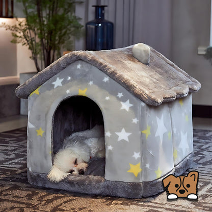 Foldable Winter Warm Dog House