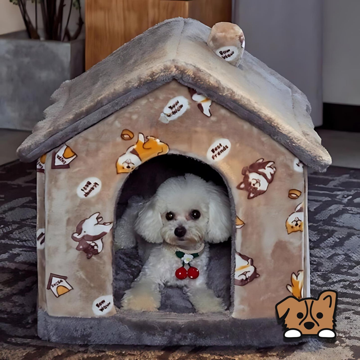 Foldable Winter Warm Dog House