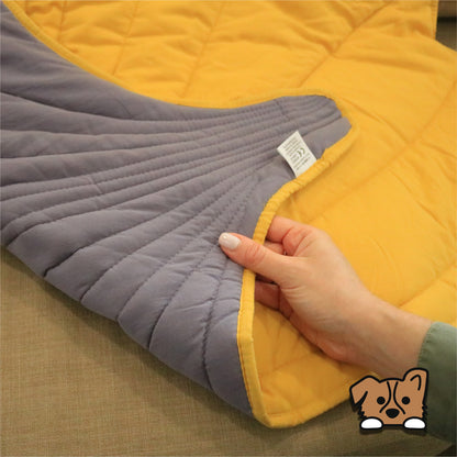 Leaf Shape Floor Mat Blanket