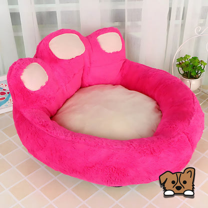 Paw Shape Washable Pet Bed