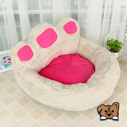 Paw Shape Washable Pet Bed