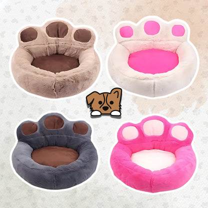 Paw Shape Washable Pet Bed