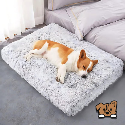 Plush Washable Dog Bed