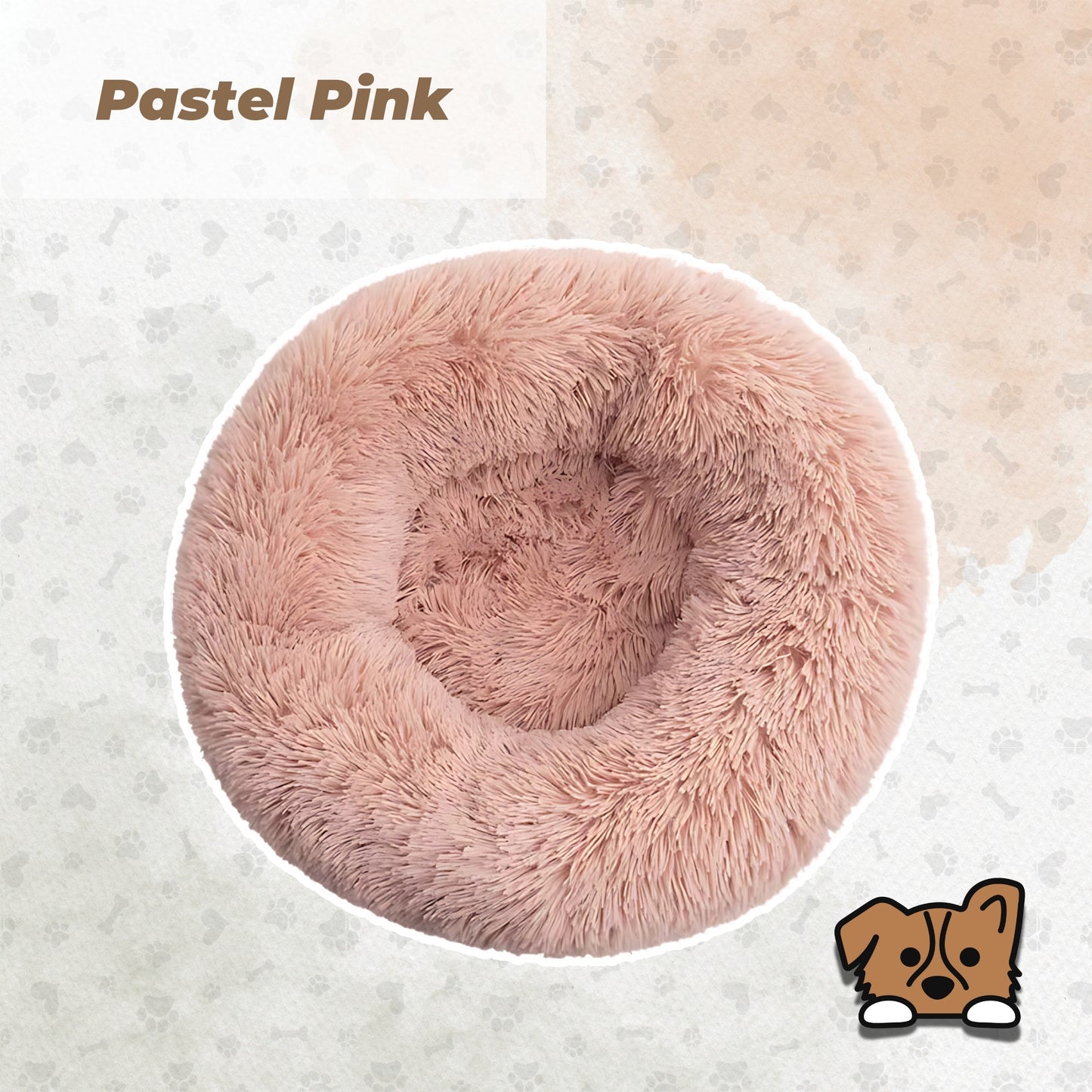 Donut Comfort Cuddler Pet Bed