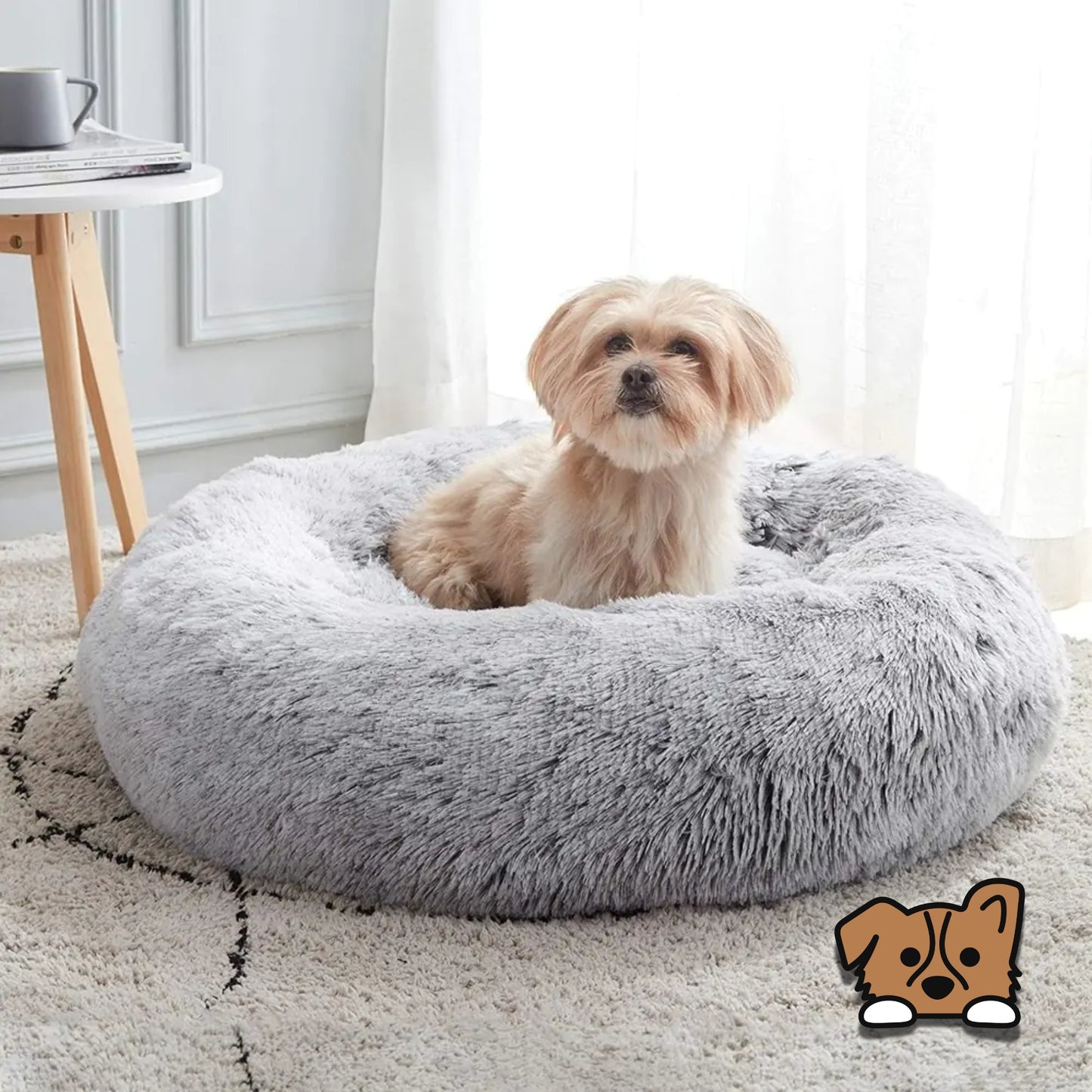 Donut Comfort Cuddler Pet Bed