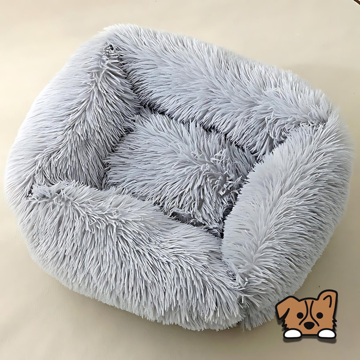 Rectangular Plush Pet Bed