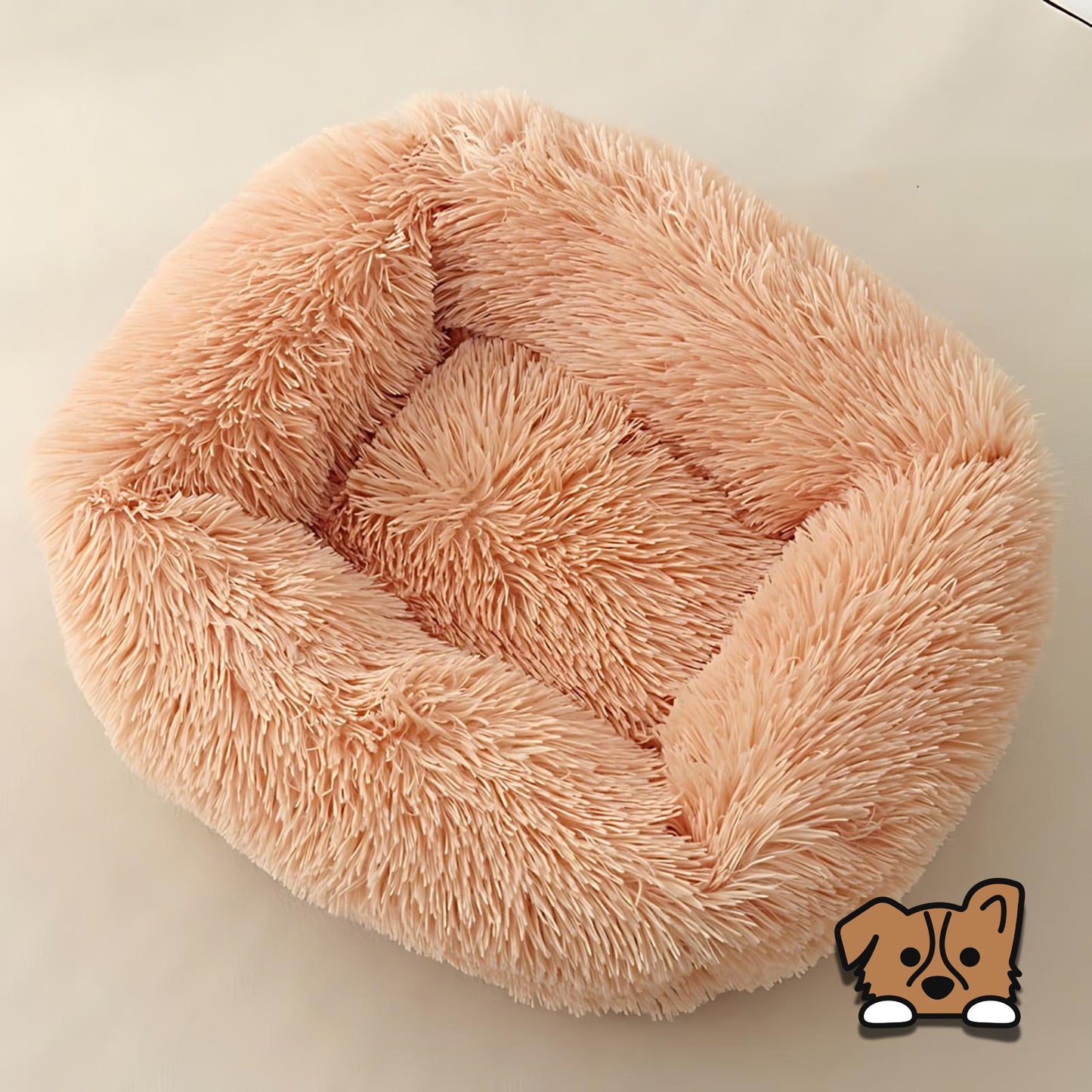 Rectangular Plush Pet Bed