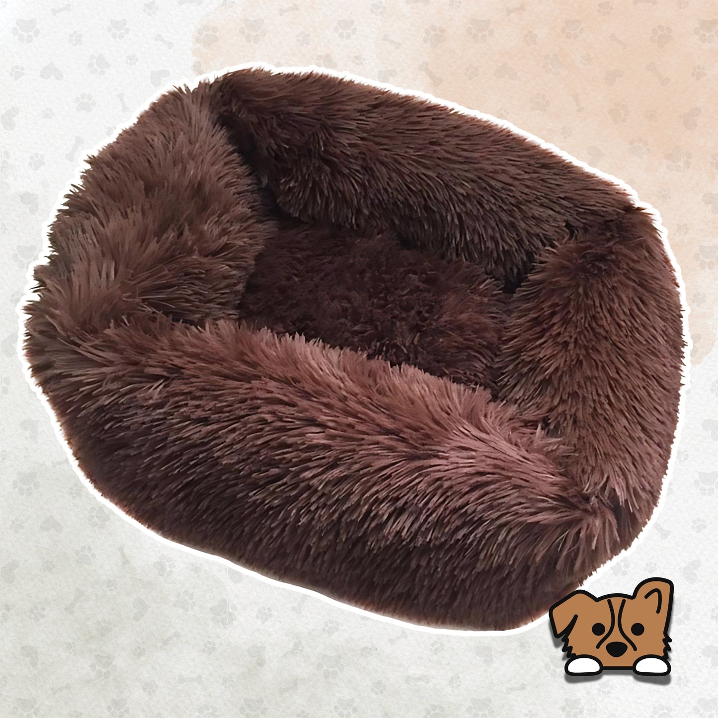 Rectangular Plush Pet Bed