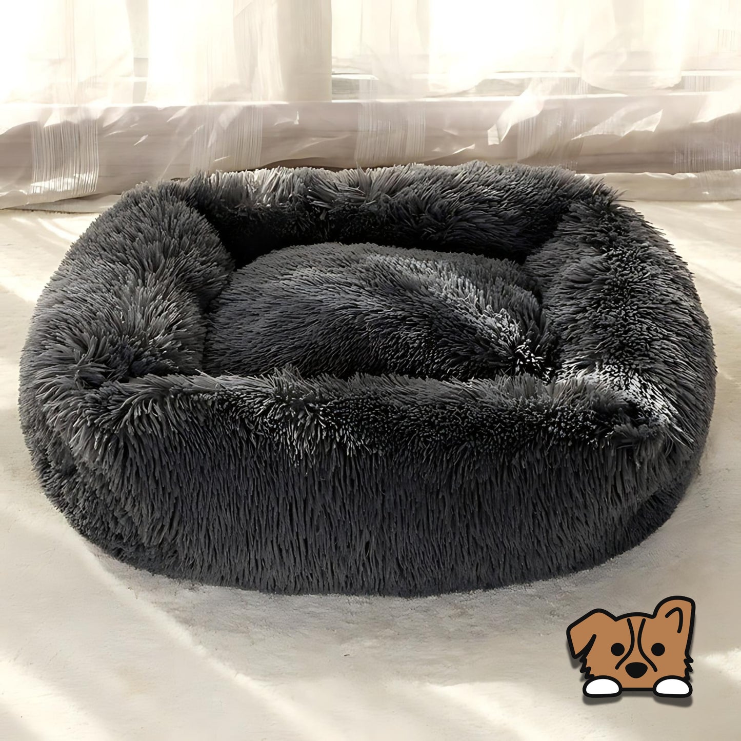 Rectangular Plush Pet Bed