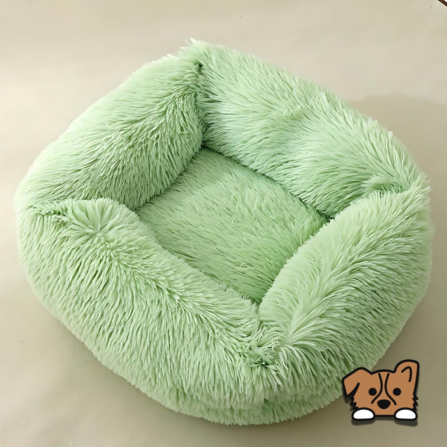 Rectangular Plush Pet Bed