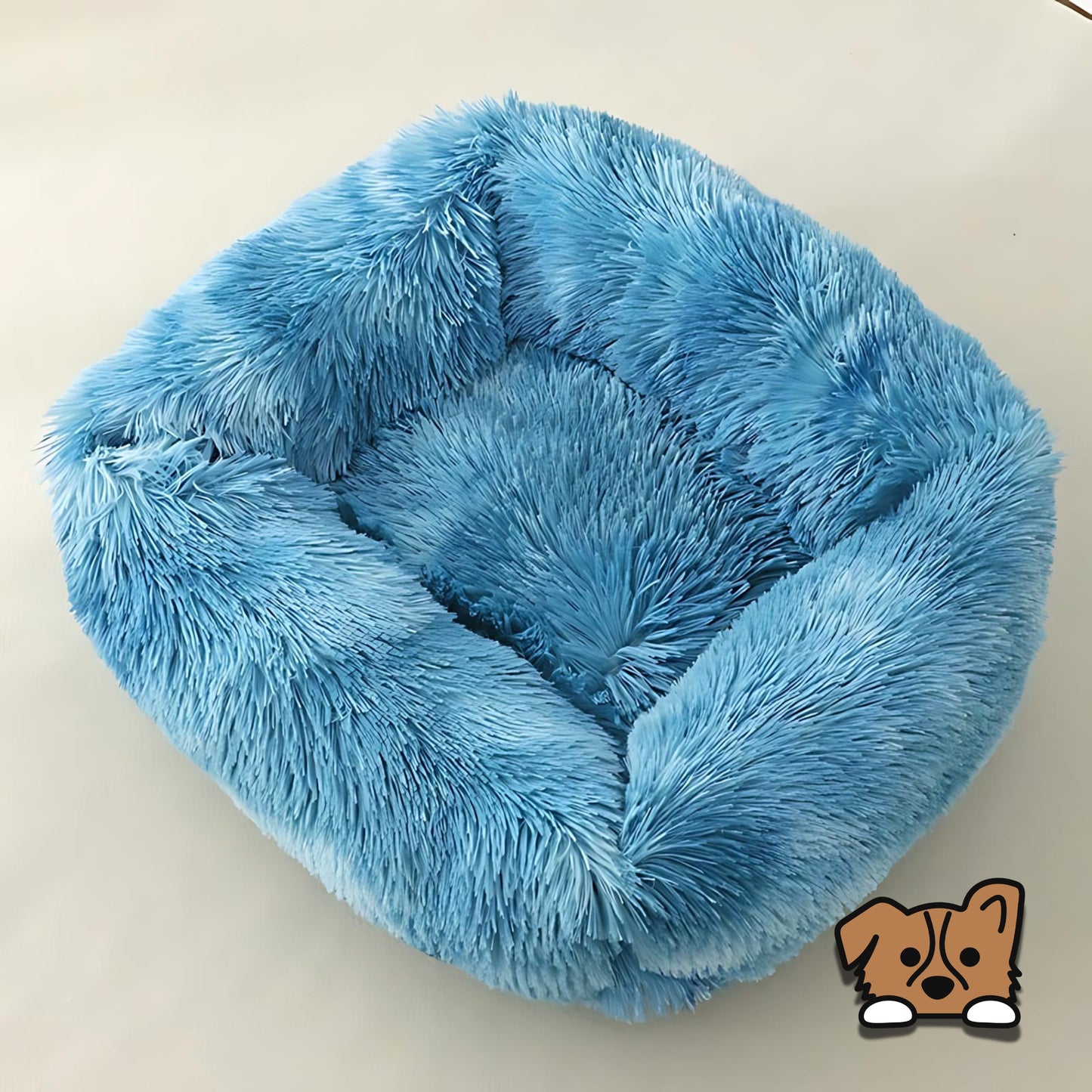 Rectangular Plush Pet Bed