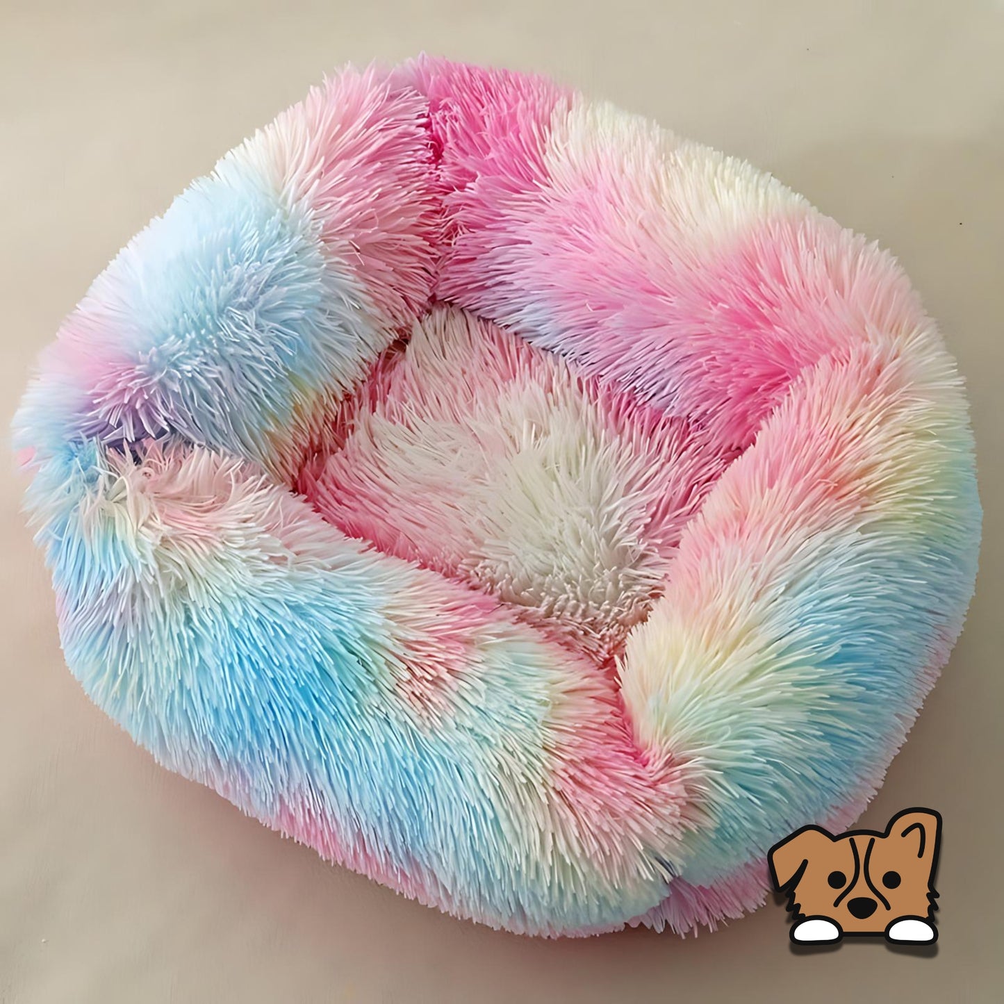 Rectangular Plush Pet Bed