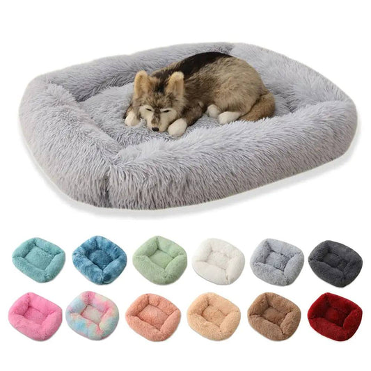 Rectangular Plush Pet Bed