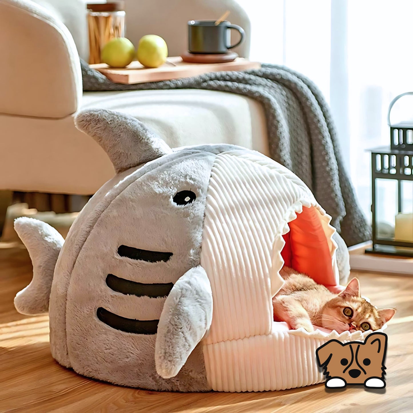 Shark Pet Bed