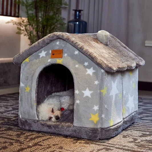 Foldable Winter Warm Dog House