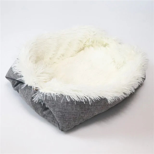 Coral Fleece Pet Bed